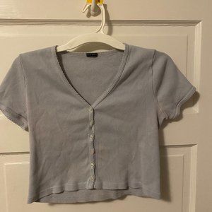 Brandy Melville Zelly Top Light Blue (FINAL PRICE)
